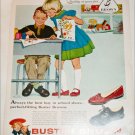 1958 Brown Buster Brown School Shoes ad