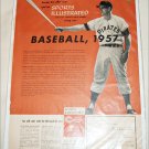 1957 Sport's Illustrated ad featuring Pittsburgh's Dale Long