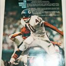 Sport's Illustrated ad featuring Gale Sayers