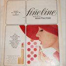 1962 Max Factor Lipstick ad