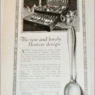 1922 R Wallace Hostess Silverware Set ad