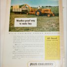 1953 Allis-Chalmers Forage Harvester ad