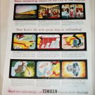 1952 Timken Roller Bearings ad