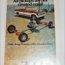 1974 American Motors Jeep Pickup truck ad