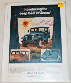 1975 American Motors Jeep CJ/5 ad