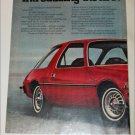 1975 American Motors Pacer car ad red
