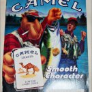 1990 Camel Lights Joe Camel Fishing Cigarette ad