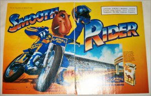 1990 Camel Filters Joe Camel Motorcycle Cigarette ad