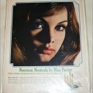 1965 Max Factor Noveau Neutrals Eye Makeup ad