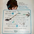 1966 Max Factor Shadow Fling Eye Makeup ad