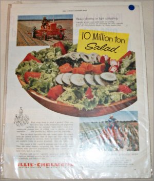 1954 Allis-Chalmers Model CA Tractor ad
