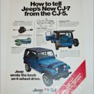 1976 American Motors Jeep CJ-5 ad