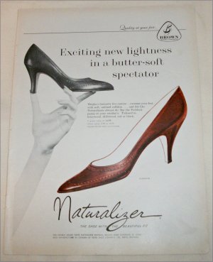 1959 Brown Paddock Shoe ad
