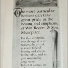 1922 William Rogers & Son Silverplate ad #2