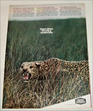 Union Carbide Modacrylic ad