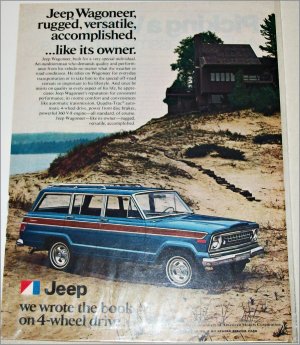1977 American Motors Jeep Wagoneer ad