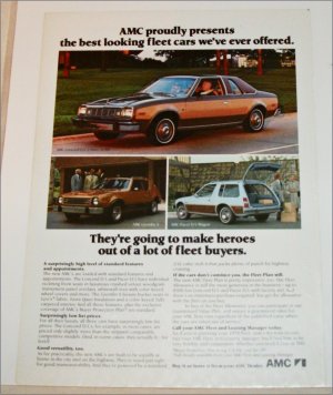 1978 American Motors Lineup car ad #1