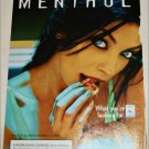 1997 Camel Lights Menthol Cigarette ad