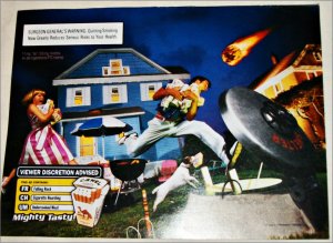 1998 Camel Lights Meteorite Cigarette ad
