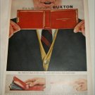 1957 Buxton Contour Billfold ad