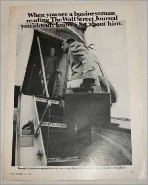 1968 Wall Street Journal ad