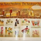 1969 Max Factor Sunshine Christmas Cosmetics ad