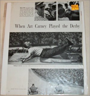 1960 Art Carney Soapbox Derby article
