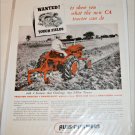 1953 Allis-Chalmers CA Tractor ad