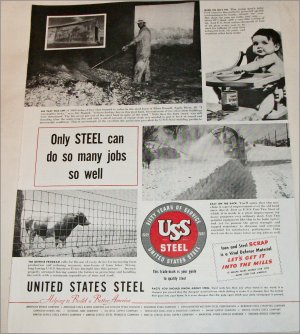 1951 United States Steel ad