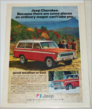 1978 American Motors Jeep Cherokee ad