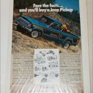 1978 American Motors Jeep Honcho Pickup truck ad
