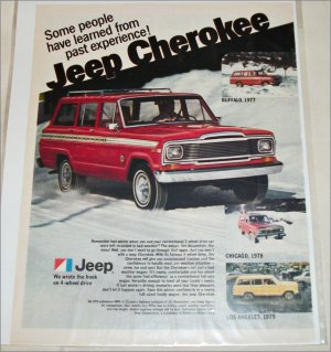 1979 American Motors Jeep Cherokee ad