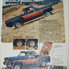 1979 American Motors Jeep Honcho Pickup truck ad