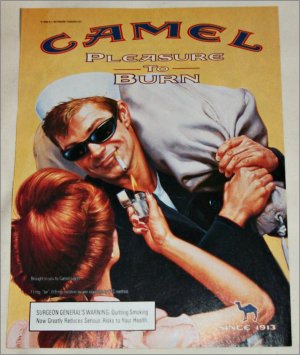 1999 Camel Cigarette Sailor ad