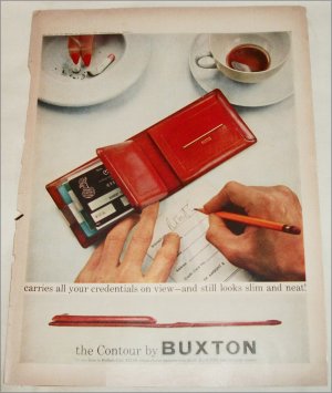 Buxton Contour Wallet ad