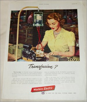1951 Western Electric ad