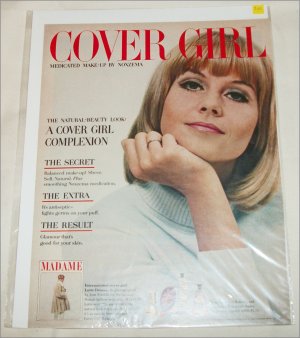 1965 Noxema Cover Girl Cosmetics ad