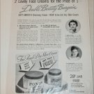 1941 Ponds Skin Cream ad