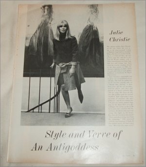 1966 Julie Christie Magazine article