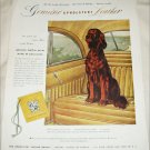 1952 Upholstery Leather Group ad