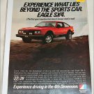 1980 American Motors Eagle SX4 car ad