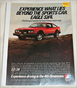 1980 American Motors Eagle SX4 car ad