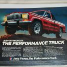 1980 American Motors Jeep Pickup truck ad