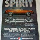 1981 American Motors Spirit DL car ad