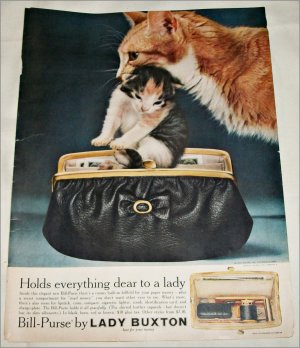 1957 Lady Buxton Bill Purse ad
