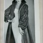1953 Bradleys Wild Mink Coat ad from the UK