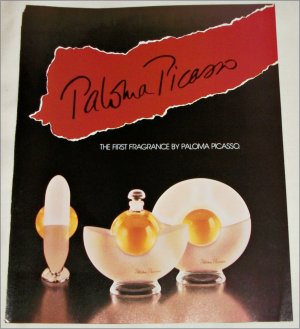 Pabshia Picasso Fragrance ad