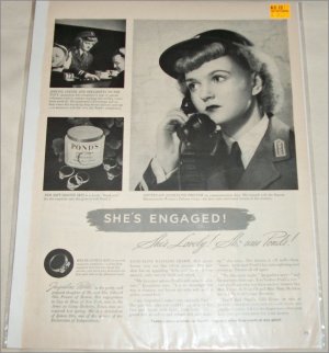 1943 Ponds Cold Creme ad