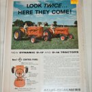1958 Allis-Chalmers D-17 & D-14 tractor ad