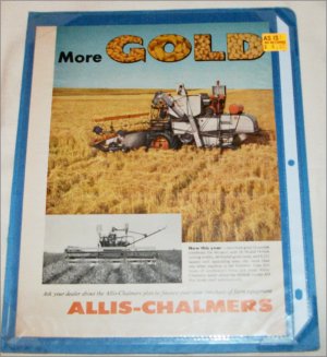 Allis-Chalmers Model C Combine ad